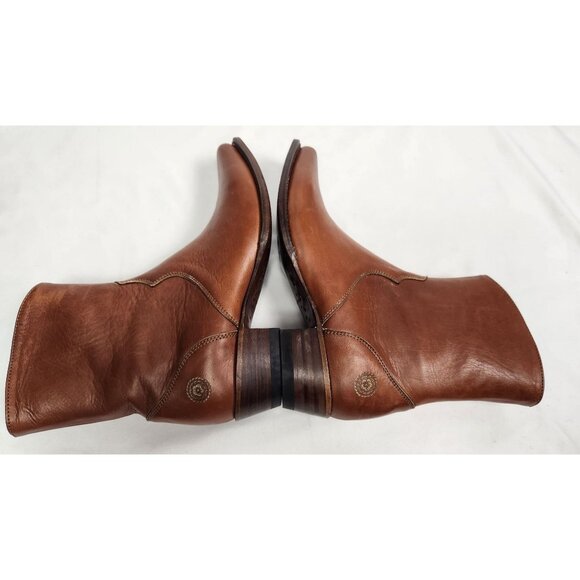 Ranch Road Boots Women's Sz. 9D Scarlett Zip Cognac Western Boots - Picture 8 of 12